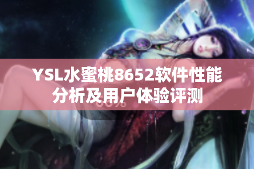 YSL水蜜桃8652軟件性能分析及用戶體驗評測