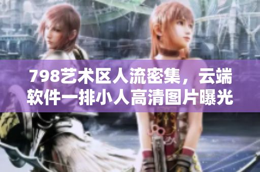 798藝術(shù)區(qū)人流密集，云端軟件一排小人高清圖片曝光