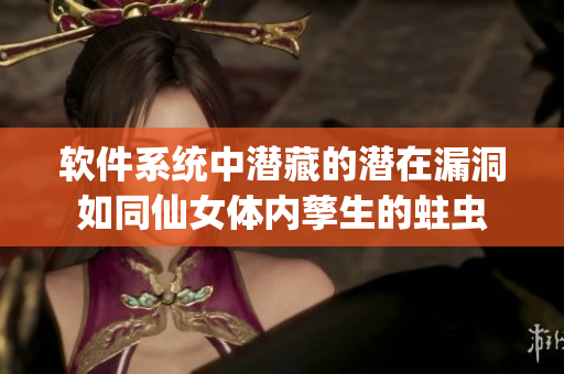 軟件系統(tǒng)中潛藏的潛在漏洞如同仙女體內(nèi)孳生的蛀蟲(chóng)