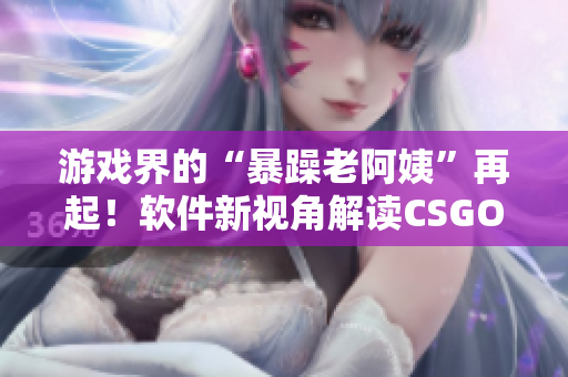 游戲界的“暴躁老阿姨”再起！軟件新視角解讀CSGO