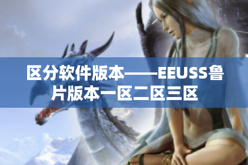 區(qū)分軟件版本——EEUSS魯片版本一區(qū)二區(qū)三區(qū)
