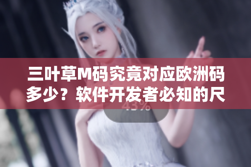 三葉草M碼究竟對(duì)應(yīng)歐洲碼多少？軟件開發(fā)者必知的尺碼對(duì)比大揭秘