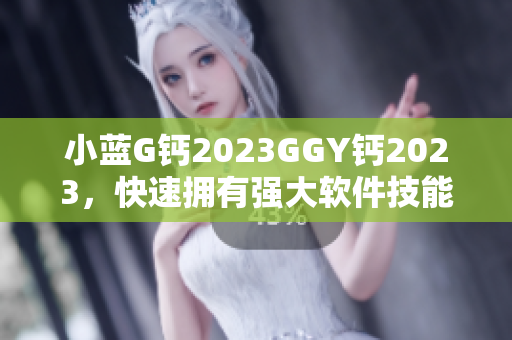 小藍(lán)G鈣2023GGY鈣2023，快速擁有強大軟件技能