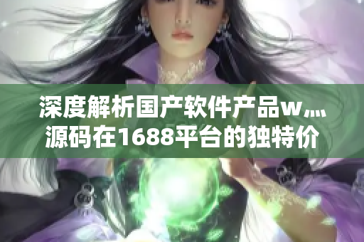 深度解析國產(chǎn)軟件產(chǎn)品w灬源碼在1688平臺的獨特價值