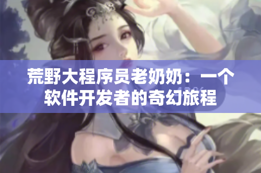 荒野大程序員老奶奶：一個(gè)軟件開發(fā)者的奇幻旅程