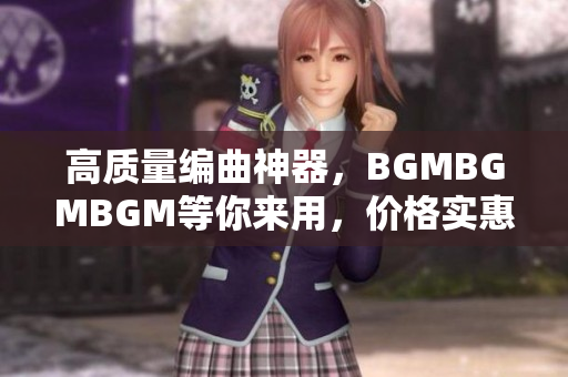高質(zhì)量編曲神器，BGMBGMBGM等你來用，價格實惠！