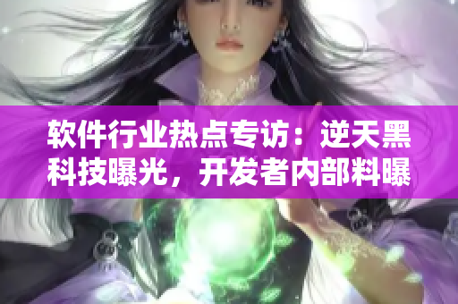 軟件行業(yè)熱點專訪：逆天黑科技曝光，開發(fā)者內(nèi)部料曝光，驚人身世揭秘