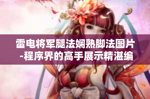 雷電將軍腿法嫻熟腳法圖片 -程序界的高手展示精湛編碼技藝