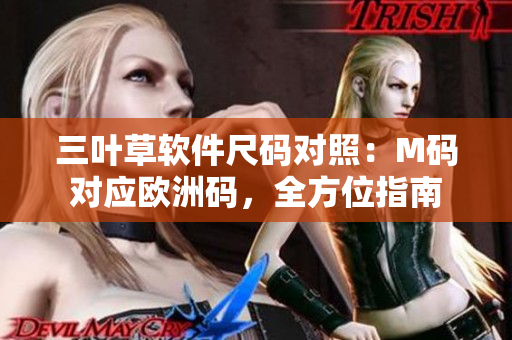 三葉草軟件尺碼對(duì)照：M碼對(duì)應(yīng)歐洲碼，全方位指南