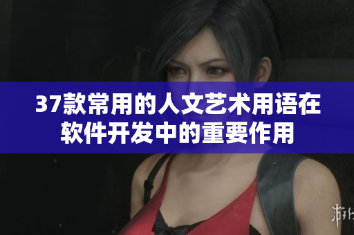 37款常用的人文藝術(shù)用語在軟件開發(fā)中的重要作用