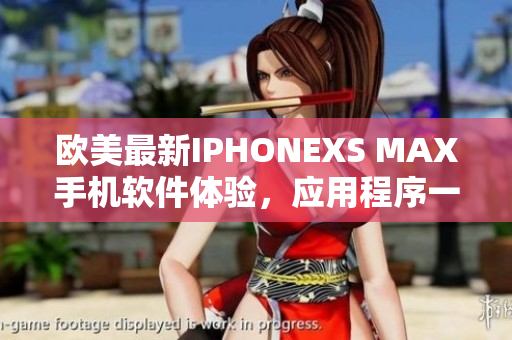 歐美最新IPHONEXS MAX手機(jī)軟件體驗(yàn)，應(yīng)用程序一網(wǎng)打盡