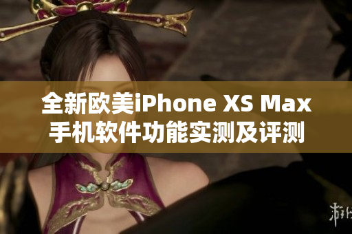 全新歐美iPhone XS Max手機軟件功能實測及評測
