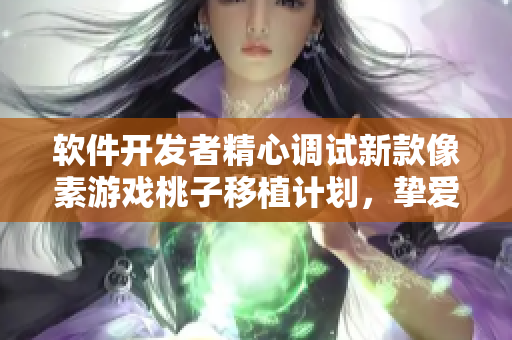 軟件開發(fā)者精心調(diào)試新款像素游戲桃子移植計劃，摯愛女孩，享受編程樂趣