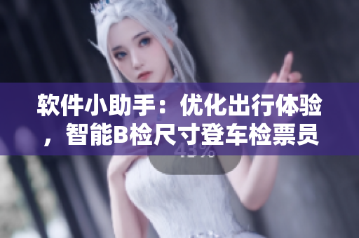 軟件小助手：優(yōu)化出行體驗(yàn)，智能B檢尺寸登車檢票員