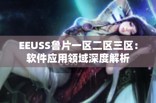 EEUSS魯片一區(qū)二區(qū)三區(qū)：軟件應(yīng)用領(lǐng)域深度解析