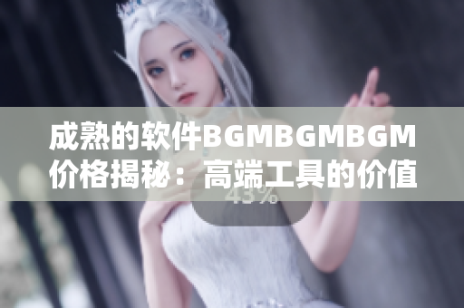 成熟的軟件BGMBGMBGM價(jià)格揭秘：高端工具的價(jià)值究竟為何？