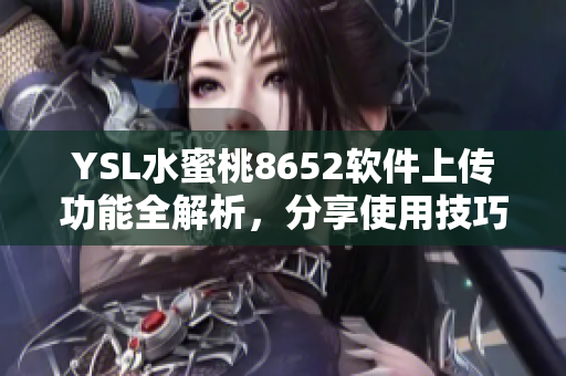 YSL水蜜桃8652軟件上傳功能全解析，分享使用技巧及功能特色