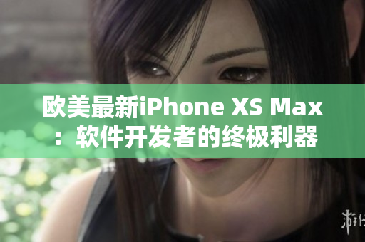 歐美最新iPhone XS Max：軟件開發(fā)者的終極利器