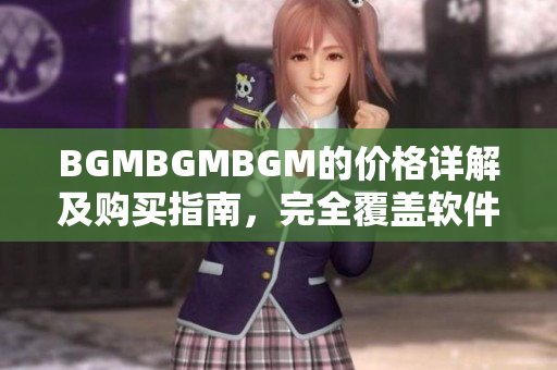 BGMBGMBGM的價(jià)格詳解及購買指南，完全覆蓋軟件開發(fā)者的最新需求