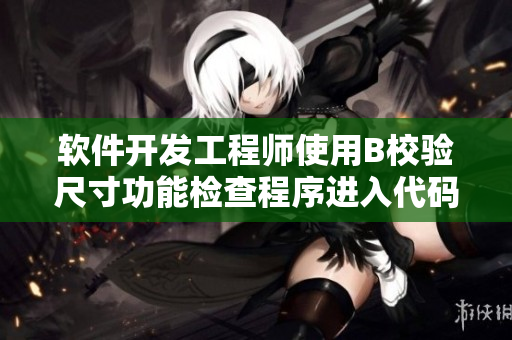 軟件開發(fā)工程師使用B校驗(yàn)尺寸功能檢查程序進(jìn)入代碼庫(kù)