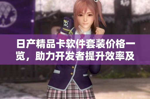 日產(chǎn)精品卡軟件套裝價格一覽，助力開發(fā)者提升效率及質(zhì)量