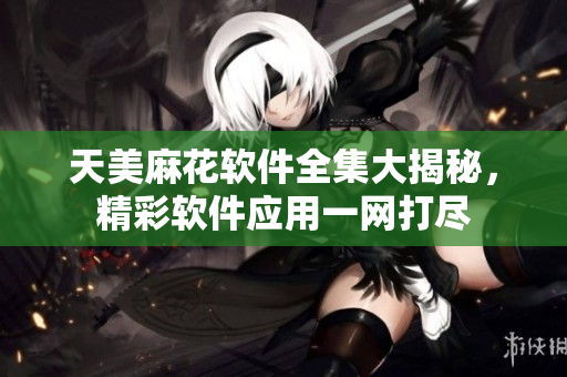 天美麻花軟件全集大揭秘，精彩軟件應(yīng)用一網(wǎng)打盡