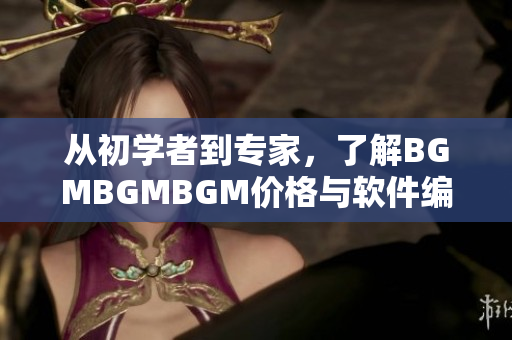 從初學(xué)者到專家，了解BGMBGMBGM價(jià)格與軟件編程