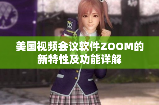 美國視頻會議軟件ZOOM的新特性及功能詳解