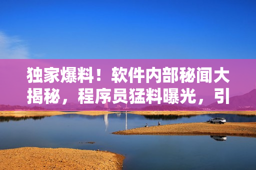 獨家爆料！軟件內部秘聞大揭秘，程序員猛料曝光，引發(fā)網(wǎng)友熱議