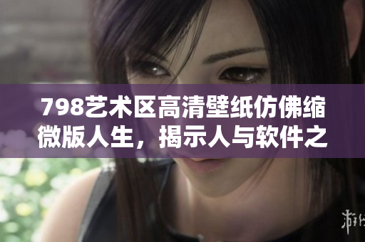 798藝術區(qū)高清壁紙仿佛縮微版人生，揭示人與軟件之間微妙互動