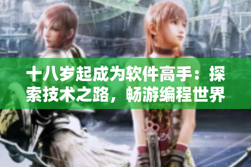 十八歲起成為軟件高手：探索技術(shù)之路，暢游編程世界