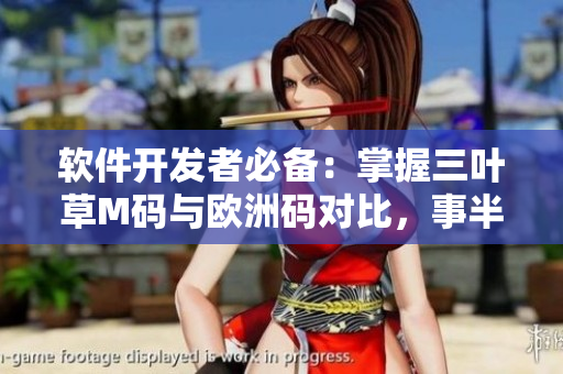 軟件開發(fā)者必備：掌握三葉草M碼與歐洲碼對比，事半功倍