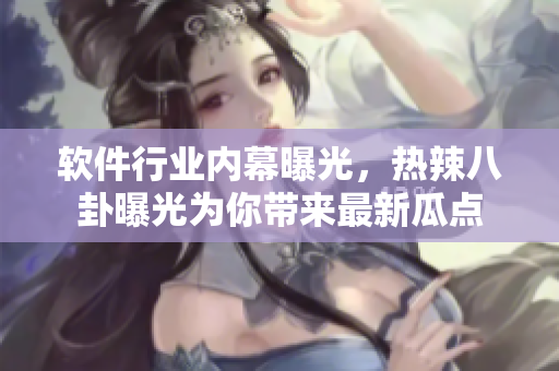 軟件行業(yè)內(nèi)幕曝光，熱辣八卦曝光為你帶來最新瓜點(diǎn)