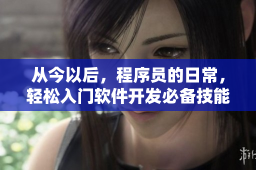 從今以后，程序員的日常，輕松入門軟件開發(fā)必備技能