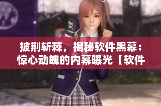 披荊斬棘，揭秘軟件黑幕：驚心動(dòng)魄的內(nèi)幕曝光【軟件黑料合集】