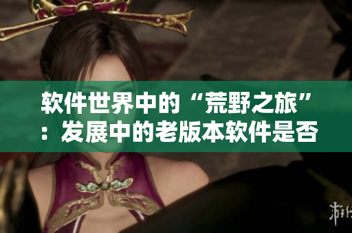 軟件世界中的“荒野之旅”：發(fā)展中的老版本軟件是否值得保留？