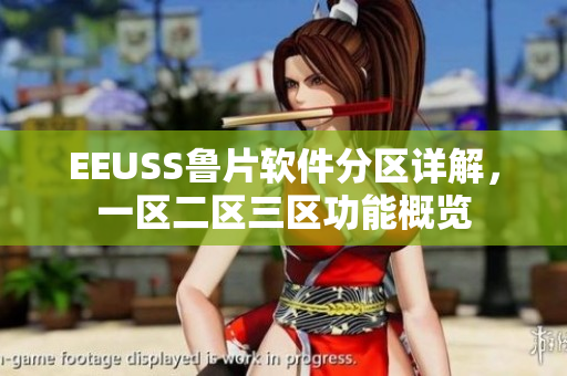 EEUSS魯片軟件分區(qū)詳解，一區(qū)二區(qū)三區(qū)功能概覽