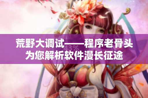 荒野大調(diào)試——程序老骨頭為您解析軟件漫長征途