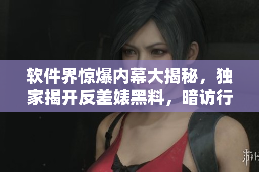 軟件界驚爆內幕大揭秘，獨家揭開反差婊黑料，暗訪行業(yè)內萬里長征尋真相