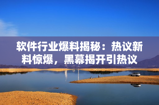 軟件行業(yè)爆料揭秘：熱議新料驚爆，黑幕揭開(kāi)引熱議