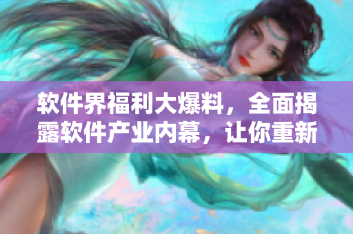 軟件界福利大爆料，全面揭露軟件產(chǎn)業(yè)內(nèi)幕，讓你重新認識軟件行業(yè)