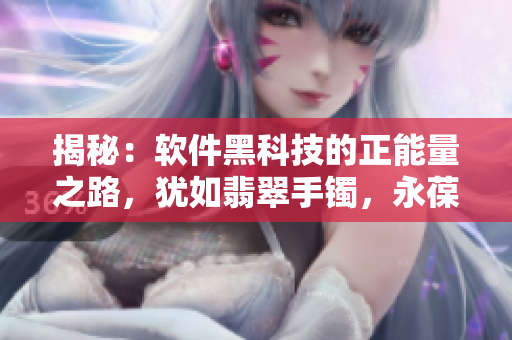 揭秘：軟件黑科技的正能量之路，猶如翡翠手鐲，永葆她的價(jià)值