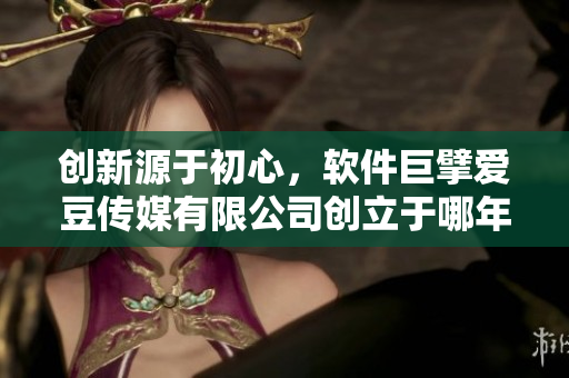 創(chuàng)新源于初心，軟件巨擘愛豆傳媒有限公司創(chuàng)立于哪年？