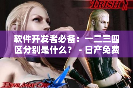 軟件開發(fā)者必備：一二三四區(qū)分別是什么？ - 日產(chǎn)免費(fèi)線路解析完全指南