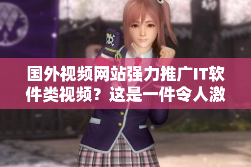 國外視頻網(wǎng)站強力推廣IT軟件類視頻？這是一件令人激動的事情！