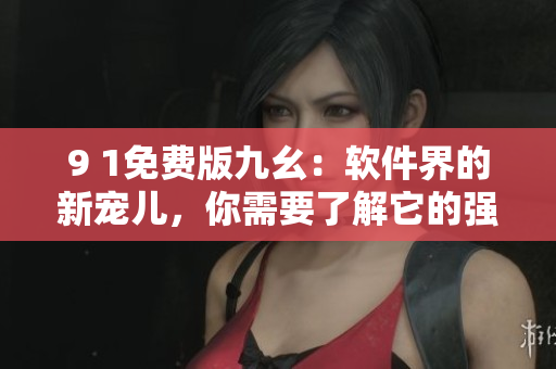 9 1免費版九幺：軟件界的新寵兒，你需要了解它的強大功能
