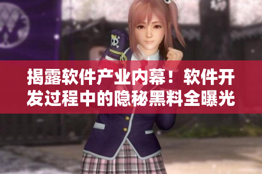 揭露軟件產(chǎn)業(yè)內(nèi)幕！軟件開發(fā)過程中的隱秘黑料全曝光！