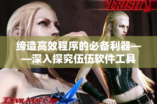 締造高效程序的必備利器——深入探究伍伍軟件工具