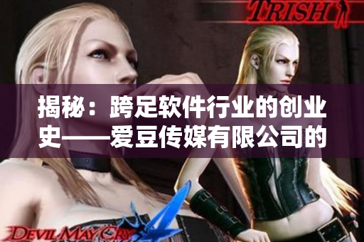 揭秘：跨足軟件行業(yè)的創(chuàng)業(yè)史——愛豆傳媒有限公司的成立及發(fā)展歷程