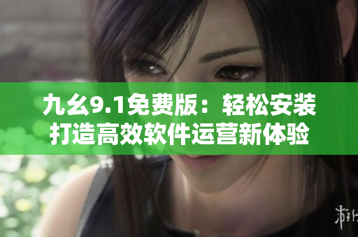 九幺9.1免費版：輕松安裝打造高效軟件運營新體驗